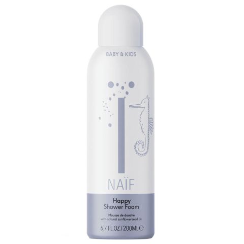 Naïf - Shower Foam Happy voor baby & kids - 200 ml