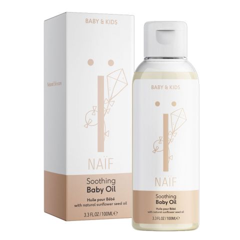 Naïf - Soothing Baby Oil voor baby & kids - 100 ml