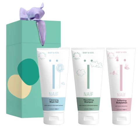 Naïf - Mini Shower Routine Set voor baby & kids