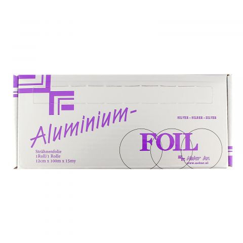 Nebur - Aluminium Folie - 100m x 12cm x 15my