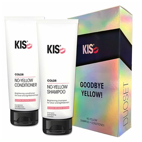 KIS - No Yellow Duo Set - Shampoo & Conditioner