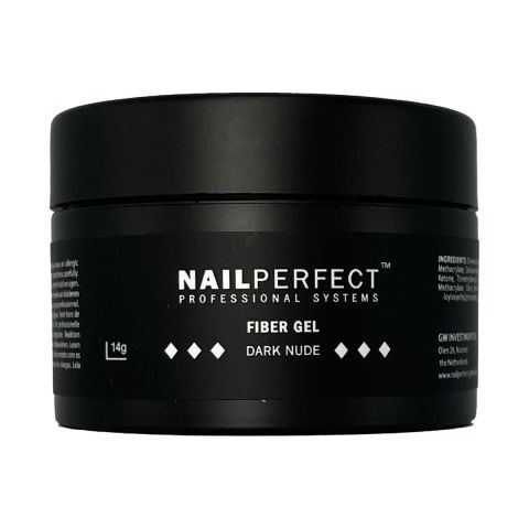 Nail Perfect - Fiber Gel - Dark Nude - 14gr