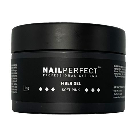 Nail Perfect - Fiber Gel - Soft Pink - 14gr