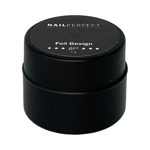 Nail Perfect - Foil Design Gel - Black - 7 gr