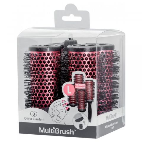 Olivia Garden - MultiBrush - L Size (46 mm) Kit