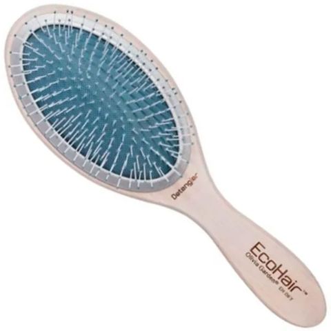 Olivia Garden - EcoHair Paddle Detangler - Wit/Blauw