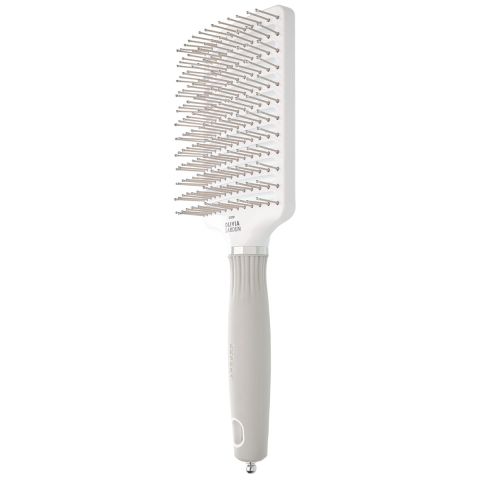 Olivia Garden - Expert Care Vent - Nylon - Silver - Haarborstel - L