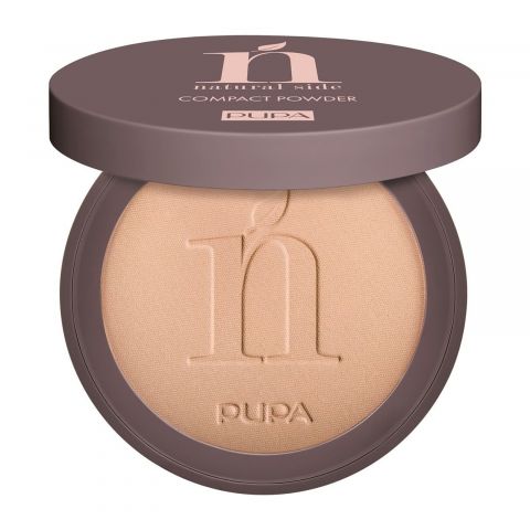 Pupa Milano - Natural Side - Compact Powder - 001 Light Beige