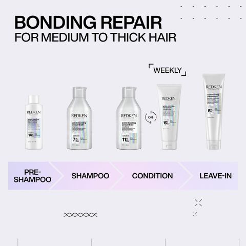 Redken - Acidic Bonding Concentrate Shampoo Diep Herstellende Shampoo voor Zeer Beschadigd Haar