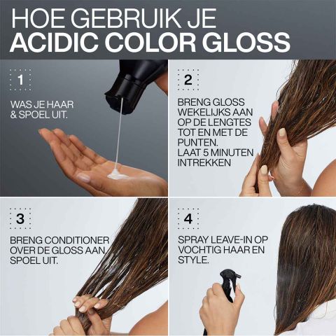 Redken - Acidic Color Gloss Shampoo - voor gekleurd haar