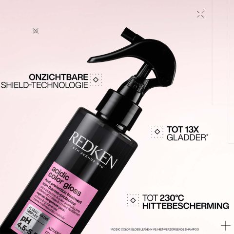 Redken - Acidic Color Gloss Shampoo + Conditioner + Leave-in Treatment Voordeelset - voor gekleurd haar