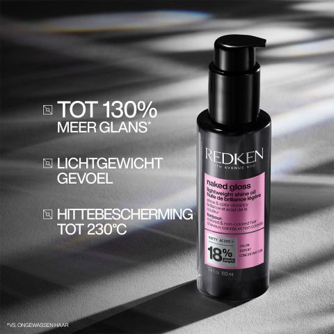 Redken - Acidic Color Gloss Shampoo + Conditioner + Leave-in Treatment + Shine Olie Voordeelset - voor gekleurd haar