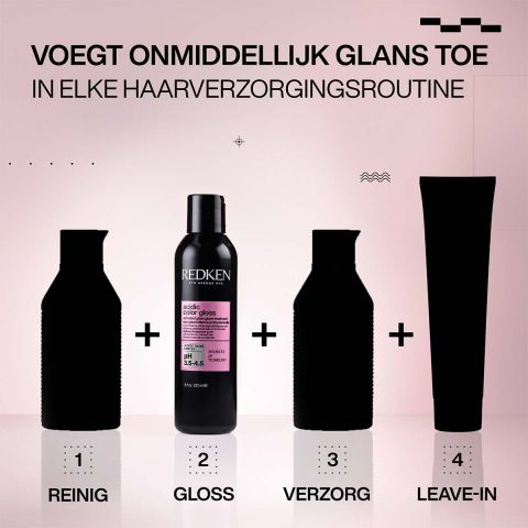 Redken - Acidic Color Gloss Activated Glass Gloss Treatment voor gekleurd haar - 237 ml