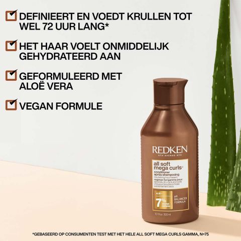 Redken - All Soft Mega Curls Shampoo + Conditioner Voordeelset