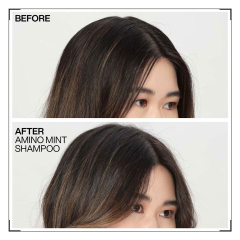 Redken - Amino Mint Shampoo voor een Vette Hoofdhuid - 300 ml