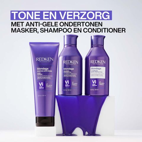 Redken - Color Extend Blondage Mask Haarmasker voor Blond Haar - 250 ml