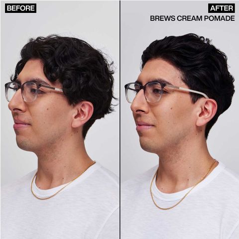 Redken - Brews Maneuver Cream Pomade  voor Mannen - 100 ml