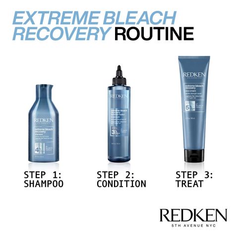 Redken - Extreme Bleach Recovery - Shampoo - Herstelt Ultragevoelig en Beschadigd Haar