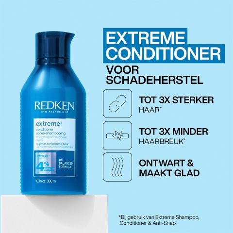 Redken - Extreme - Voordeelset Voor Beschadigd Haar - Shampoo & Conditioner