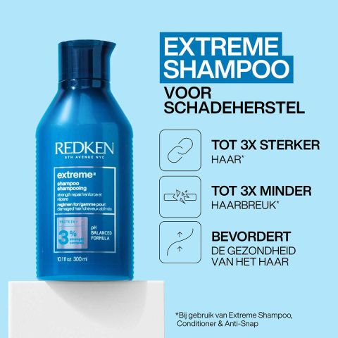 Redken - Extreme Shampoo & Conditioner - Voordeelset Voor Beschadigd Haar 