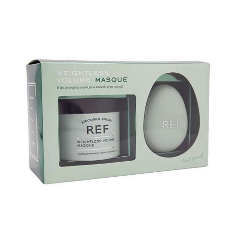 REF - Weightless Volume Masque & Detangling Brush - Set