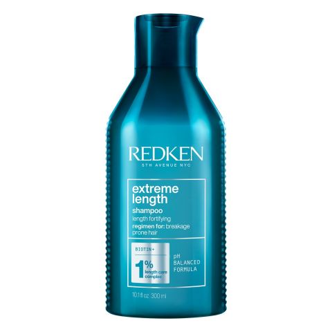Redken - Extreme Length Shampoo voor Breekbaar Haar - 300 ml