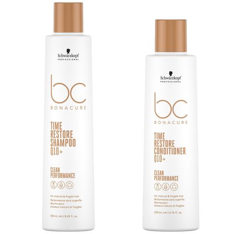 Schwarzkopf - BC Bonacure - Time Restore - Shampoo & Conditioner Voordeelset