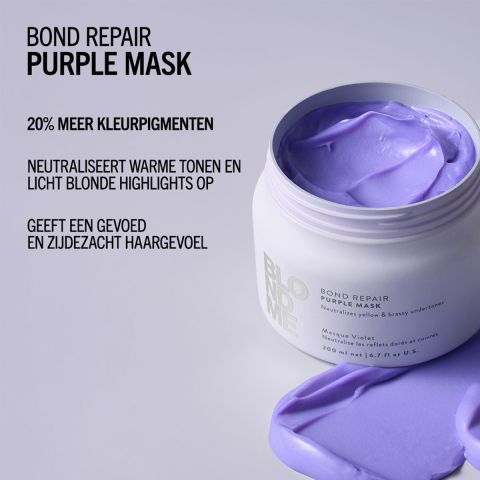 Schwarzkopf - Blond Me - Repair Purple Mask