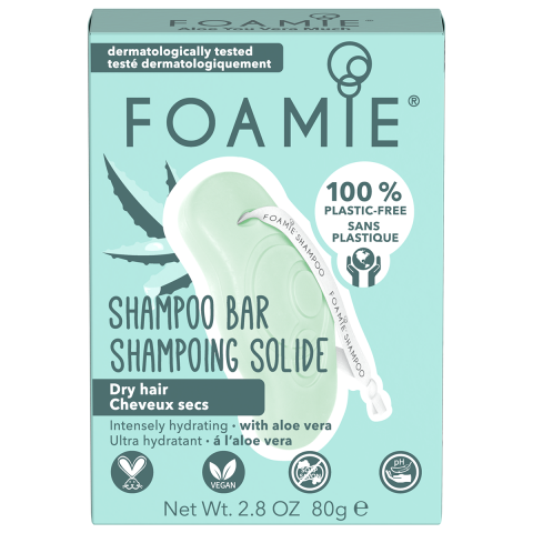 Foamie - Shampoo Bar - Aloe You Vera Much - 80 gr