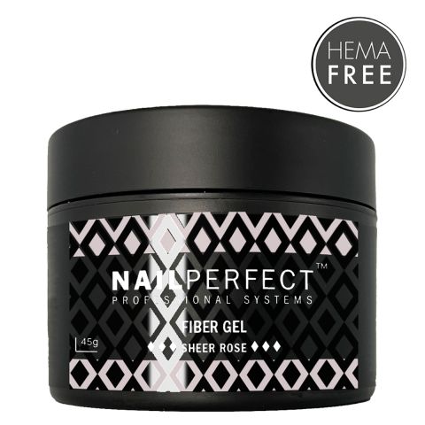 Nail Perfect - Fiber Gel - Sheer Rose - 45gr