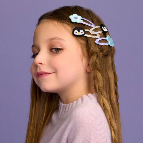 Invisibobble - Snap Clip Kids - Polar Penguin