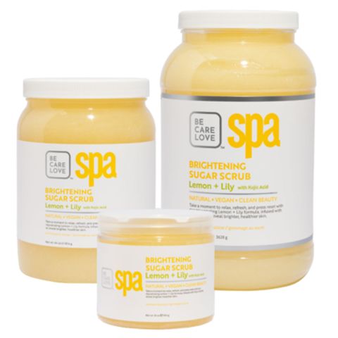 BCL SPA - Brightening Sugar Scrub - Lemon+Lily - 454 gr