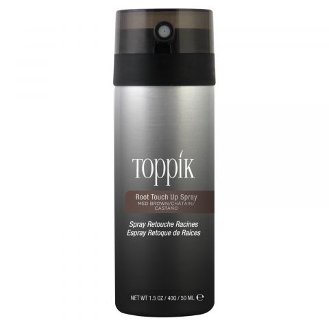 Toppik - Root Touch Up Spray - Medium Brown - 40 gr