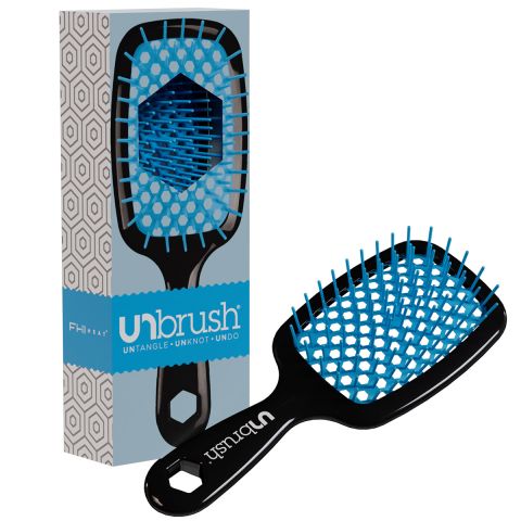 UNbrush - Detangling Hair Brush - Ocean Blue