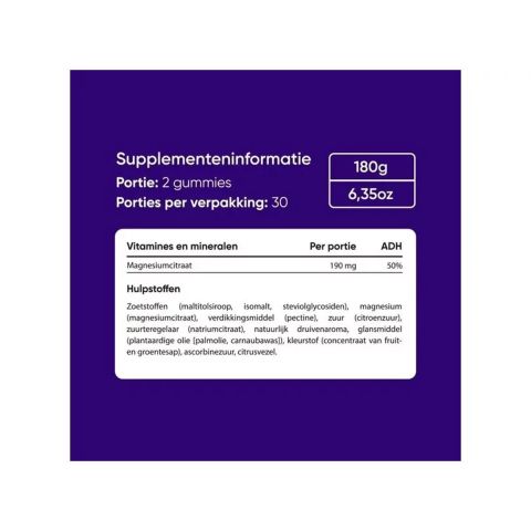 Veganboost - Haarvitamine Magnesium - 60 stuks