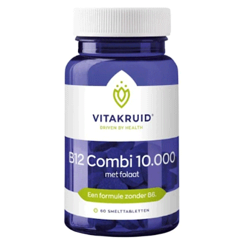 Vitakruid - B12 Combi 10.000 - 120 Smelttabletten