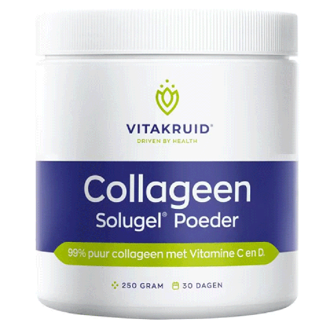 Vitakruid - Collageen Solugel Poeder - 250 gr