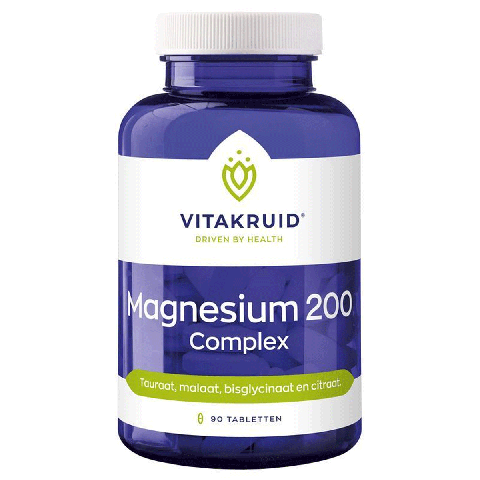 Vitakruid - Magnesium 200 Complex - 90 Tabletten