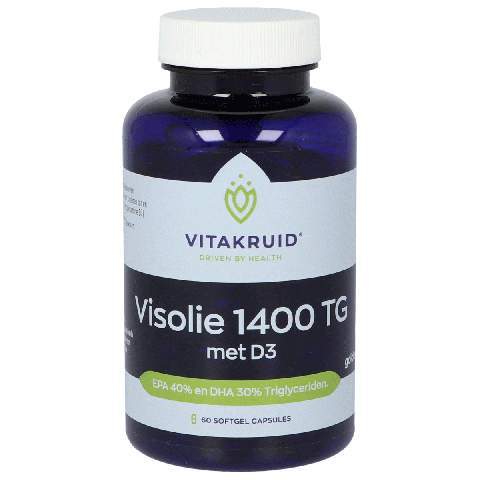 Vitakruid - Visolie 1400TG D3 - 60 cp