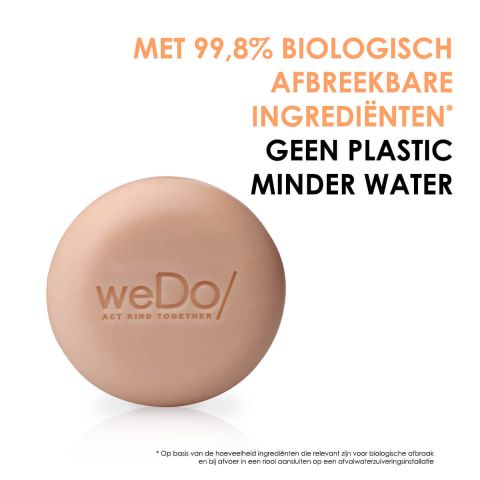 weDo - No Plastic - Shampoo Bar - Moisture & Shine - 80 gr