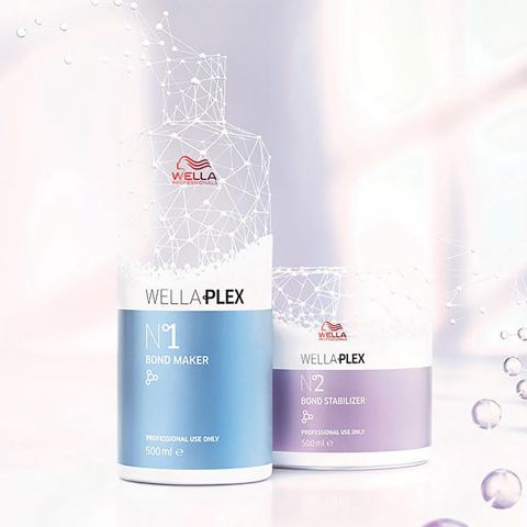 Wella - Color - WellaPlex - Big Kit Step Nr. 1 + Nr. 2 - 1500 ml