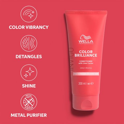 Wella Professionals - Invigo - Color Brilliance - Conditioner Gekleurd & Fijn Haar