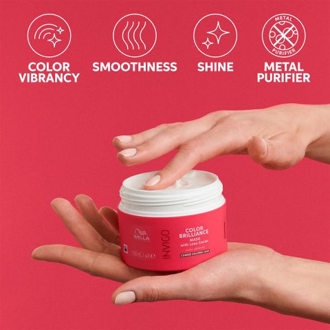 Wella Professionals - Invigo - Color Brilliance - Masker Gekleurd & Dik Haar