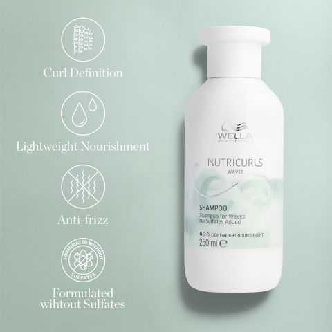 Wella Professionals - Nutricurls - Shampoo voor Golvend Haar