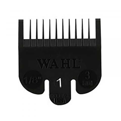 Wahl - Opzetkam - Type 1 - Plastic Zwart - Nr. 1 - 3 mm