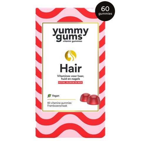 rekruut Vruchtbaar Formuleren Yummygums - Hair Gummies - Vitamines voor haar, huid en nagels - 60 stuks ✓  HaarShop.nl
