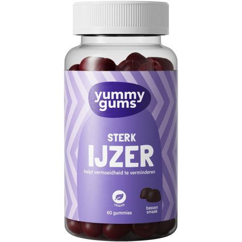 Yummygums - IJzer Sterk Gummies - 60 Gummies 