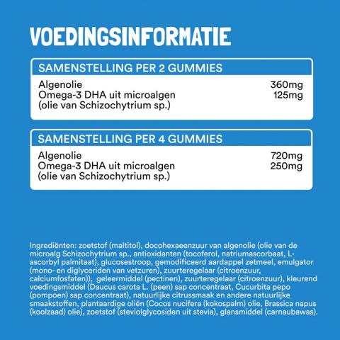Yummygums - Omega-3 Kids - Frisse citrussmaak