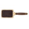 Olivia Garden - Care Rectangular - Nylon Gold & Brown - Haarborstel - L