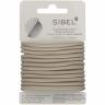 Sibel - Thick Elastic Hair Bands - Blonde - 12 Stuks